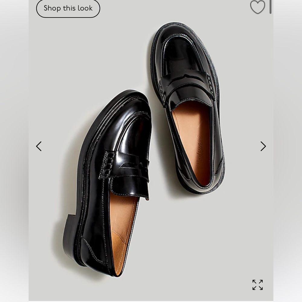Madewell Black Loafers